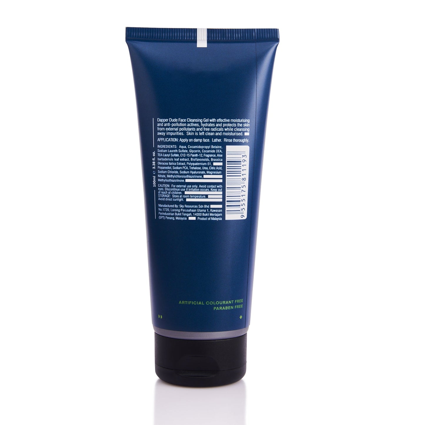 Face Cleansing Gel Dapper Dude