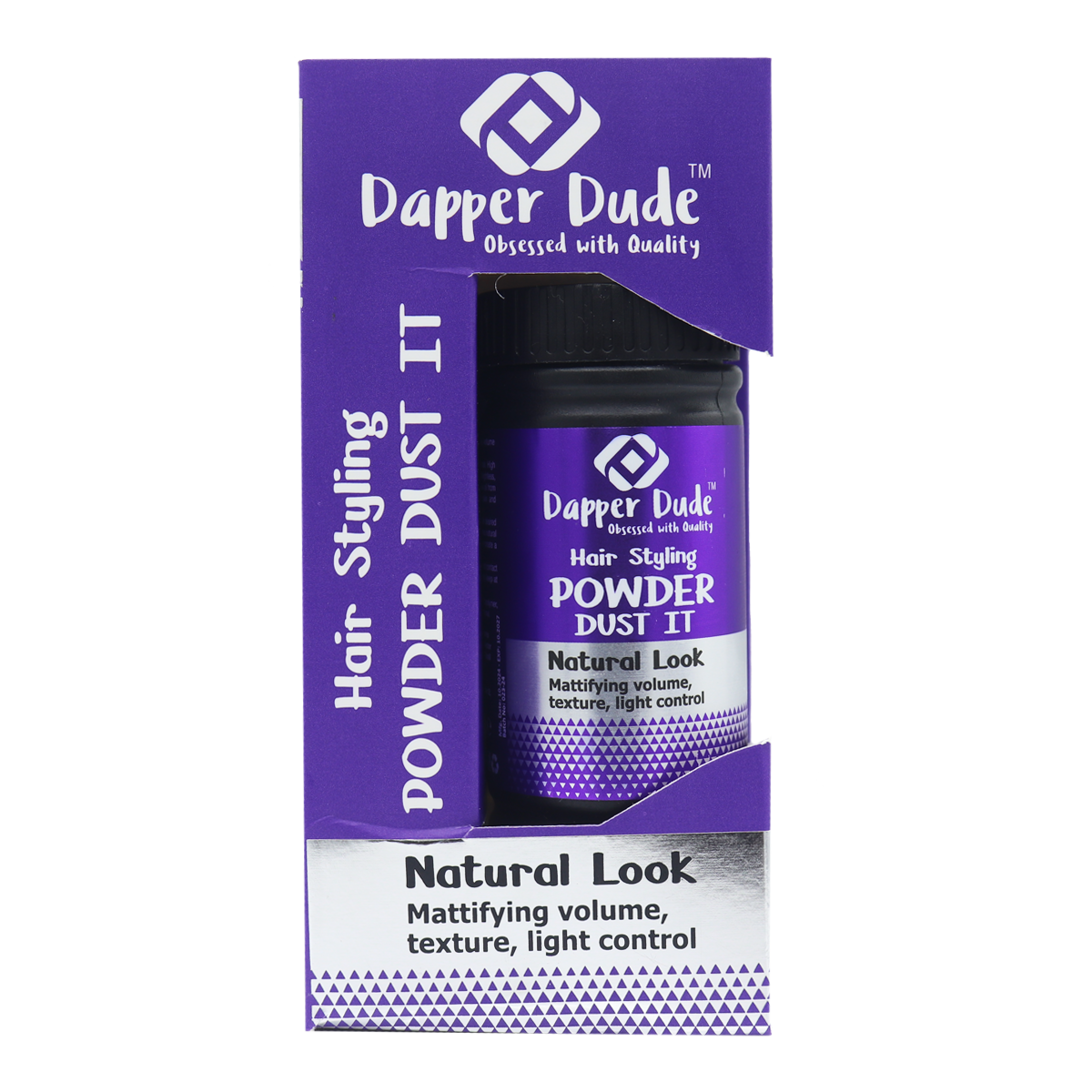 Dapper Dude Hair Styling Powder – Matte Volume & Texture Control (20g)