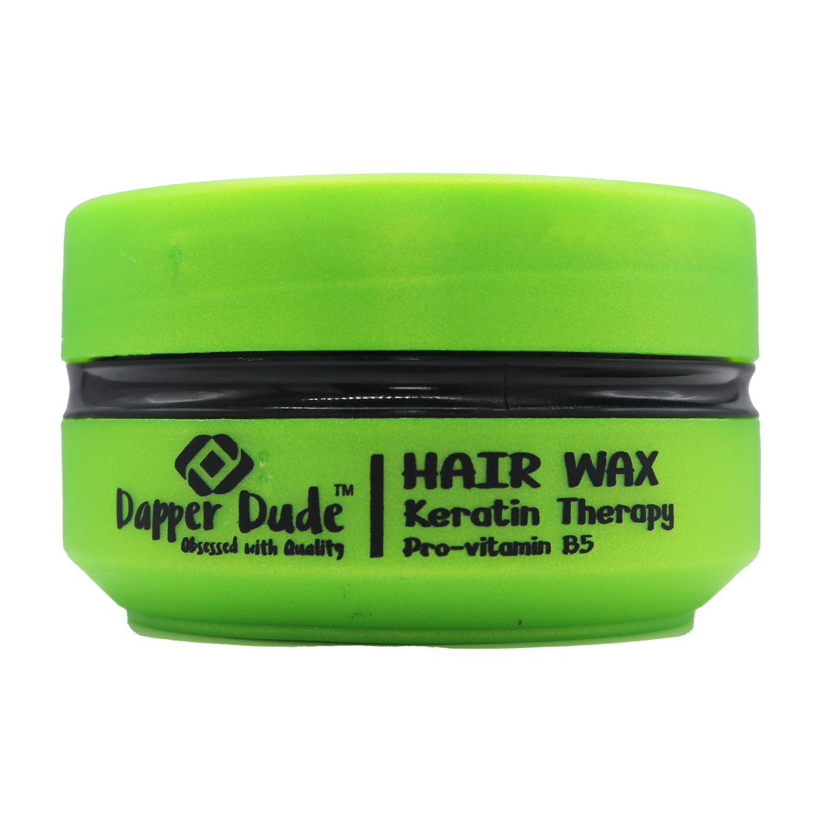 Dapper Dude Hair Wax with Pro-Vitamin B5 & Keratin Therapy – Strong Hold & Shine (150 ml, Made in Turkey)