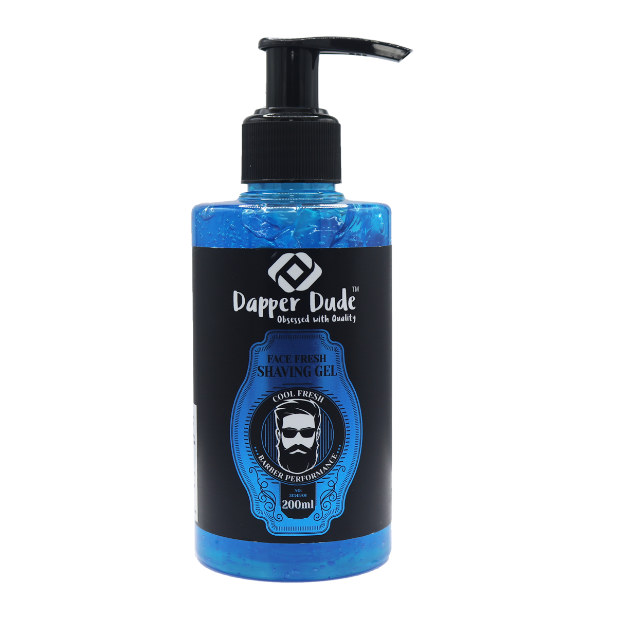 Dapper Dude Cool Fresh Shaving Gel for Men – Smooth, Hydrating, 200ml