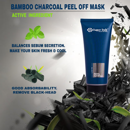 Bamboo Charcoal Peel Off Mask Dapper Dude 