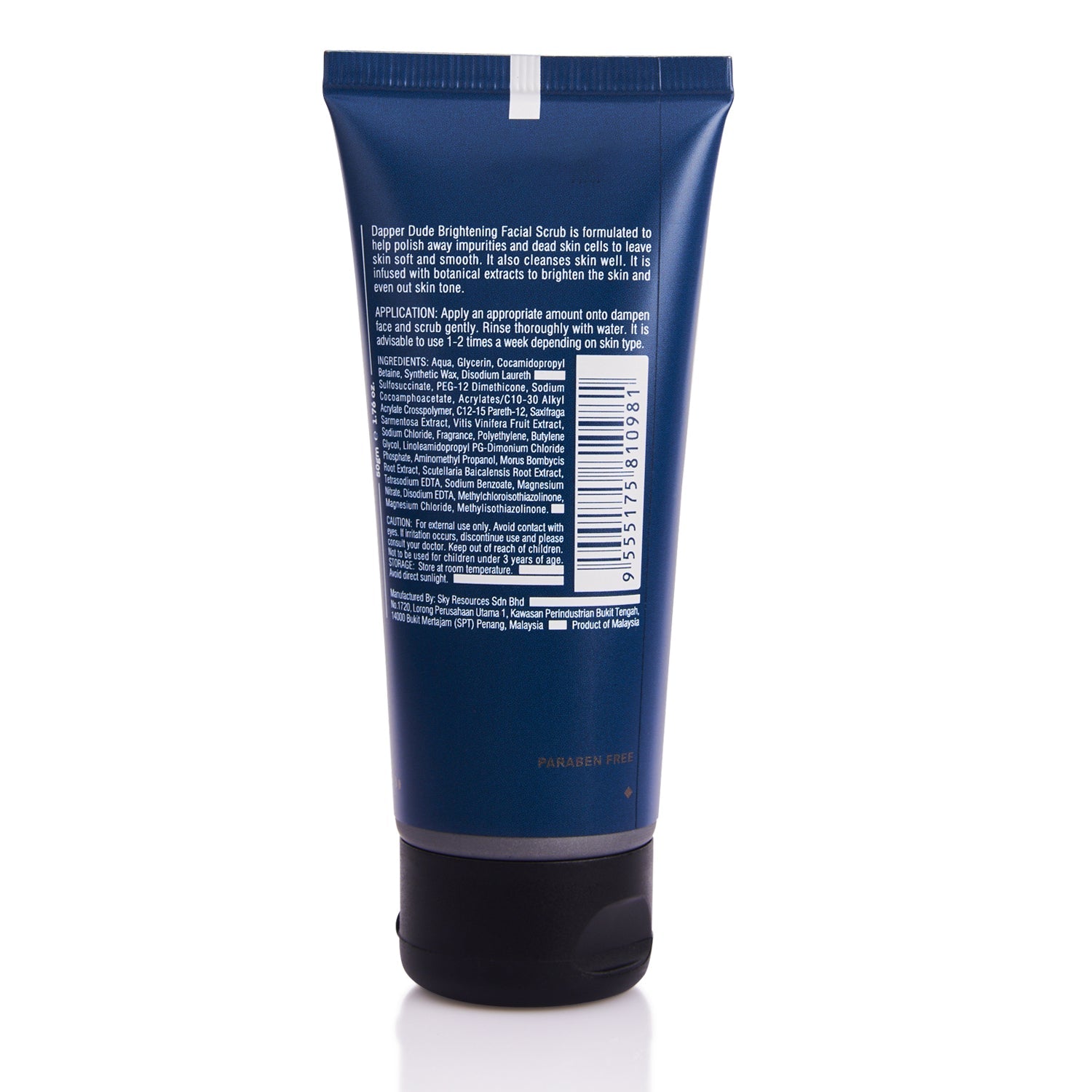 Brightening Facial Scrub Dapper Dude 