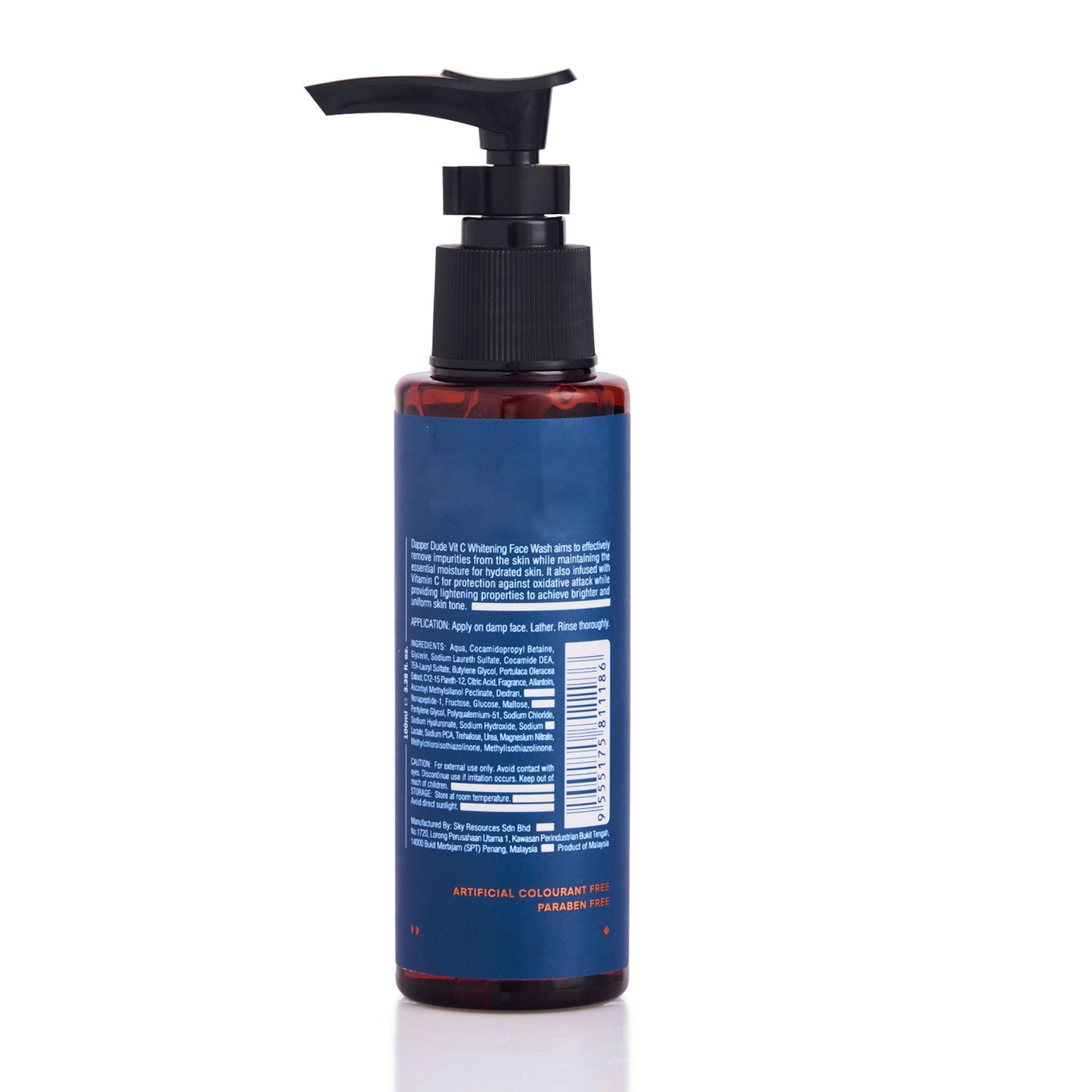 Vitamin C Whitening Face Wash Dapper Dude 