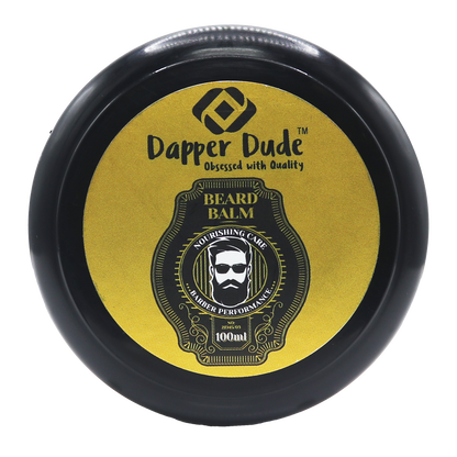 Dapper Dude Beard Balm 100ml – Premium Beard Styling & Conditioning for Men