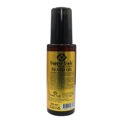 Dapper Dude Beard Oil – Nourish, Soften & Boost Growth | 100ml