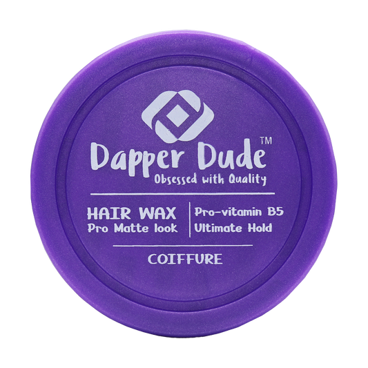 Dapper Dude Hair Wax – Matte Finish & Strong Hold | 150ml