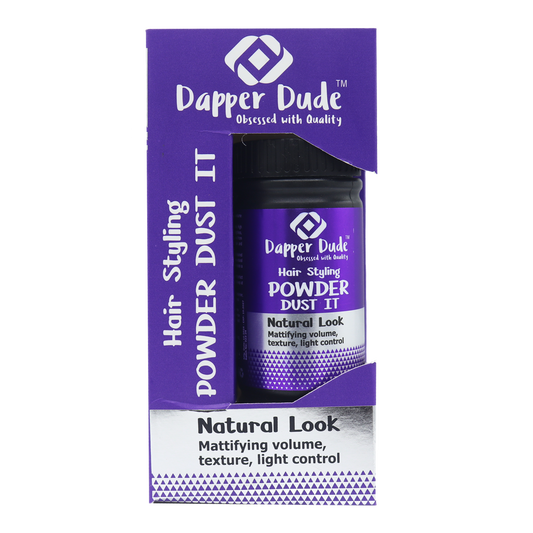 Dapper Dude Hair Styling Powder – Matte Volume & Texture Control (20g)