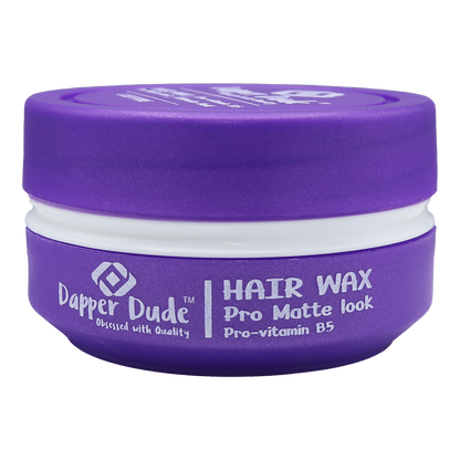 Dapper Dude Hair Wax – Matte Finish & Strong Hold | 150ml